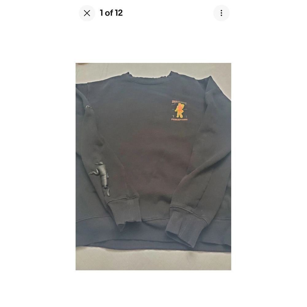 Coney Island Picnic Sweatshirt Mens Small Reality‎ Perception Pullover Crewneck